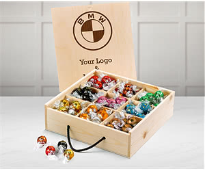 Bespoke Branded Lindor Truffle Gift Box With Lindor Truffles